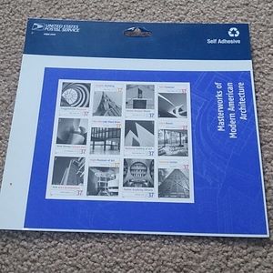 Stamps Masterworks Of Modern American Architecture 12X$0.37